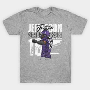 Justin Jefferson Minnesota Player Name T-Shirt